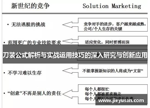 刀装公式解析与实战运用技巧的深入研究与创新应用